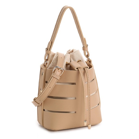 Urban Expressions Handbags - Urban Expressions Mini Cut Out Bucket Bag